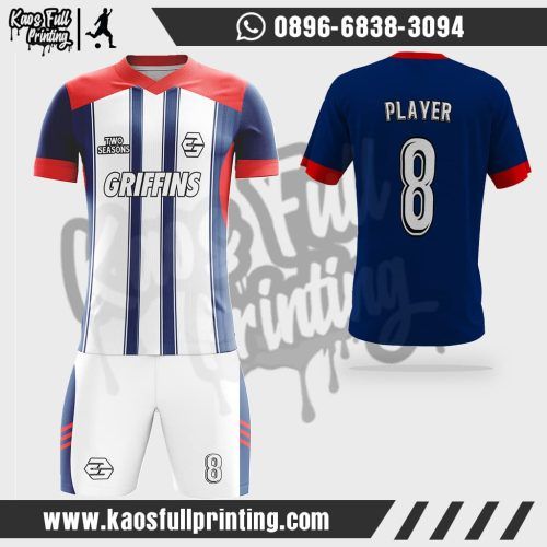 Jersey Futsal Garis Garis